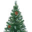 Artificial Christmas Tree Christmas Display with LEDs and Pinecones-173904028