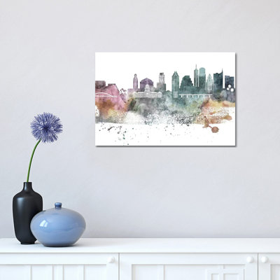 Philadelphia Pastel Skylines