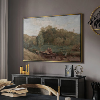 "Vintage Landscape - CDLxxxix" sur toile