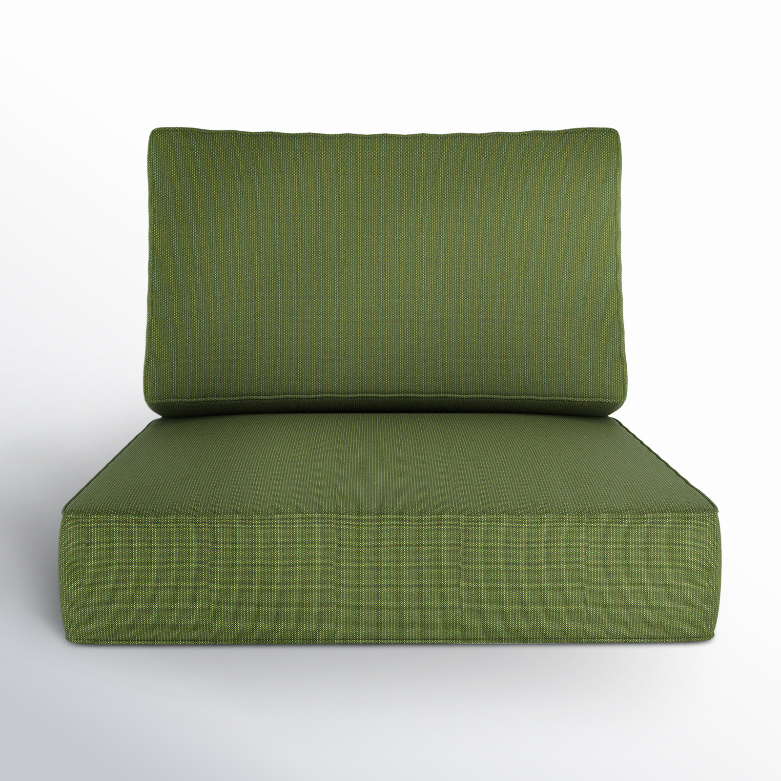 Lani Outdoor Sunbrella Seat/Back Cushion, Spectrum Cilantro Sunbrella® Plainweave