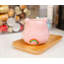 Petite tasse en céramique sculptée Care Bears Cheer Bear | Peut contenir 3 onces