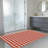 Plaid Rug Ft Red and White Checkered Rug Christmas Halloween Fall Door Mat Woven Cotton Washable Area Rugs Door Mat Outdoor Entrance for Front Porch Entryway-1437798765