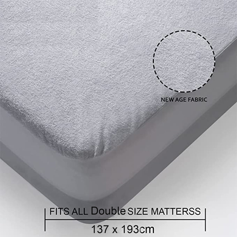 Symple Stuff Folina Hypoallergenic and Waterproof Fitted Mattress ...