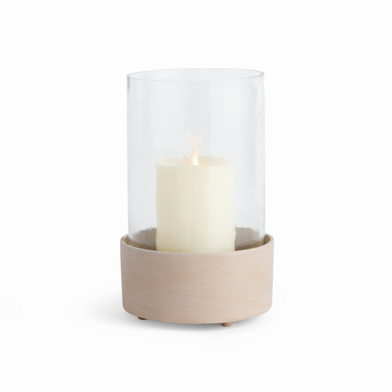 PIETRA PETIT VÉRIN, H 10,75 po x l 6,75 po x P 6,75 po, Crème