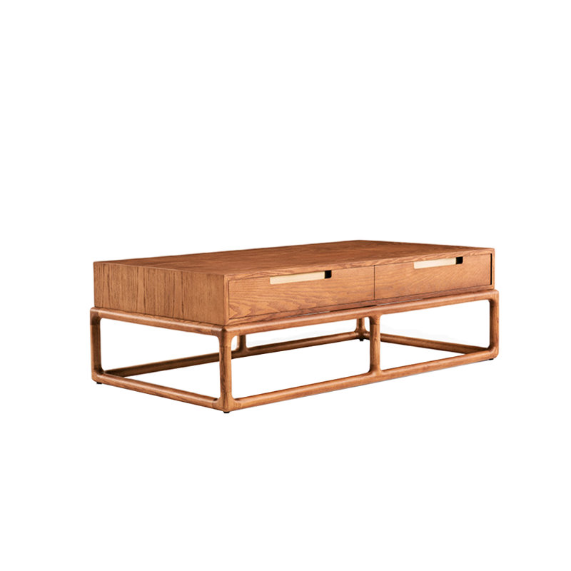 Table basse de style nordique, Brun