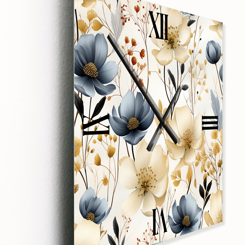 Jaquayla - Bohemian & Eclectic Wall Clock, 32'' H x 16'' W x 1'' D