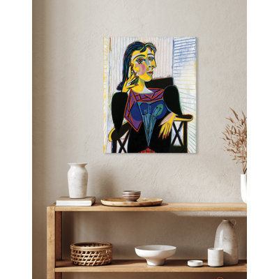 Portrait de Dora Maar par Pablo Picasso, estampes numériques sur toile de coton sans acide