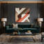 Art mural rigide sur toile Hard Edge 91-847569037