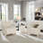 Set Of 2 Modern Armchairs With L-Shaped Armrests-491283885