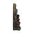 7.7X3.9X13.6" Brown And Gray Water Fountain With Antique Water Pump Design And LED Light