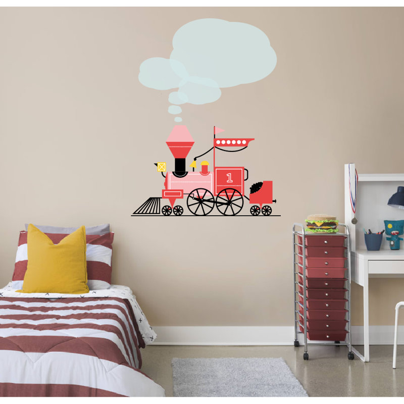 Non-Wall Damaging Wall Decal, Pink
