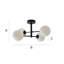Demetro Glass Semi Flush Mount-338361222