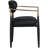 Eligah Vegan Leather Upholstered Dining Arm Chair-6766386-6766399