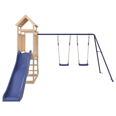 Garwood Freeport Park Swing Set with 2 Swing(s)