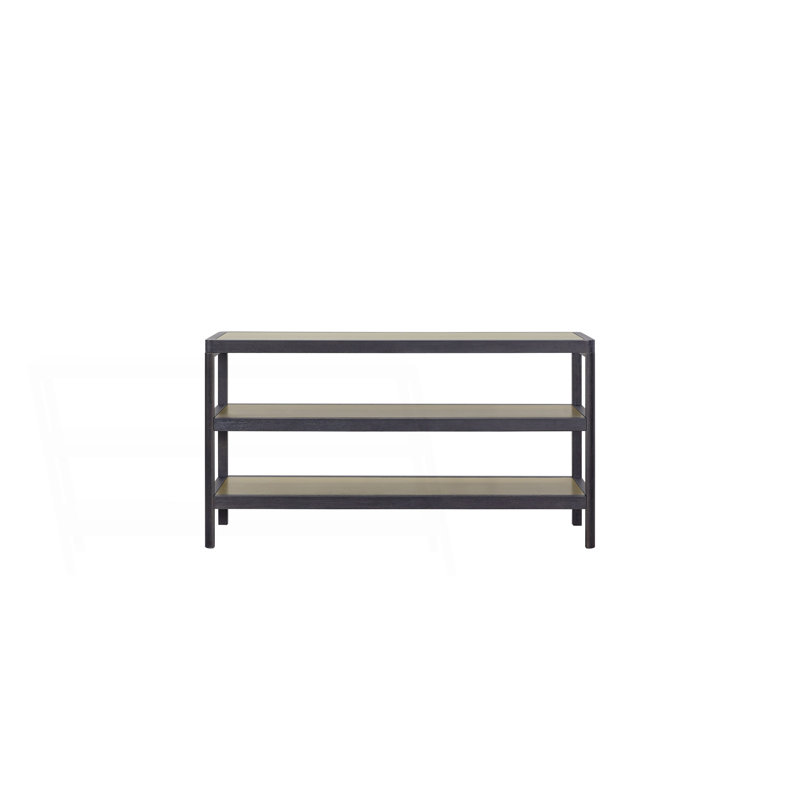 Console Table With Metal Insets, Hallway Table