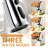 Stainless Steel Single-Handle Pull Down Kitchen Faucet with 3 Modes Sprayer-72602090