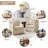 Wimberly 29.5" W Slipcovered Swivel Armchair -601059111