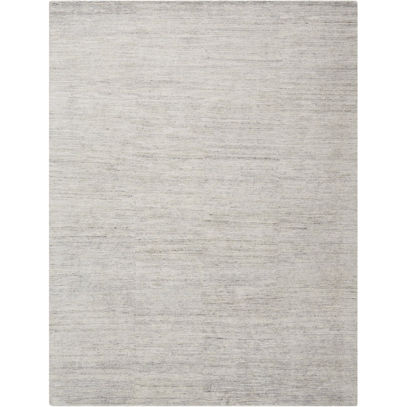 Nourison OCEAN 2' x 3' Sand Modern Indoor Rug, Mist, Rectangle 5'6" X 7'5"