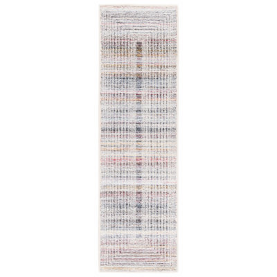 Binyomin Hand Tufted Performance Geometric Rug
