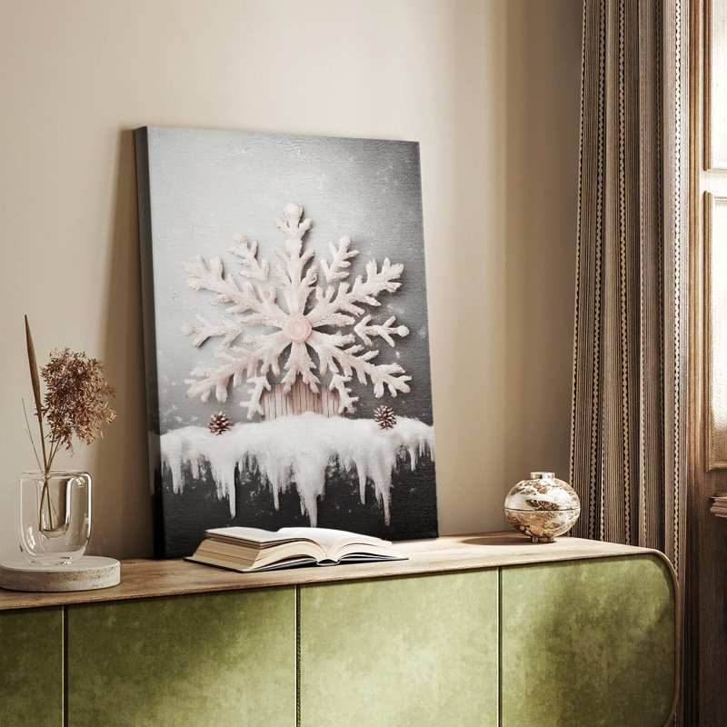 Art des Fêtes de Noël -Série 2-CCDVVI-Gallery Cavas, H 18 po x l 12 po
