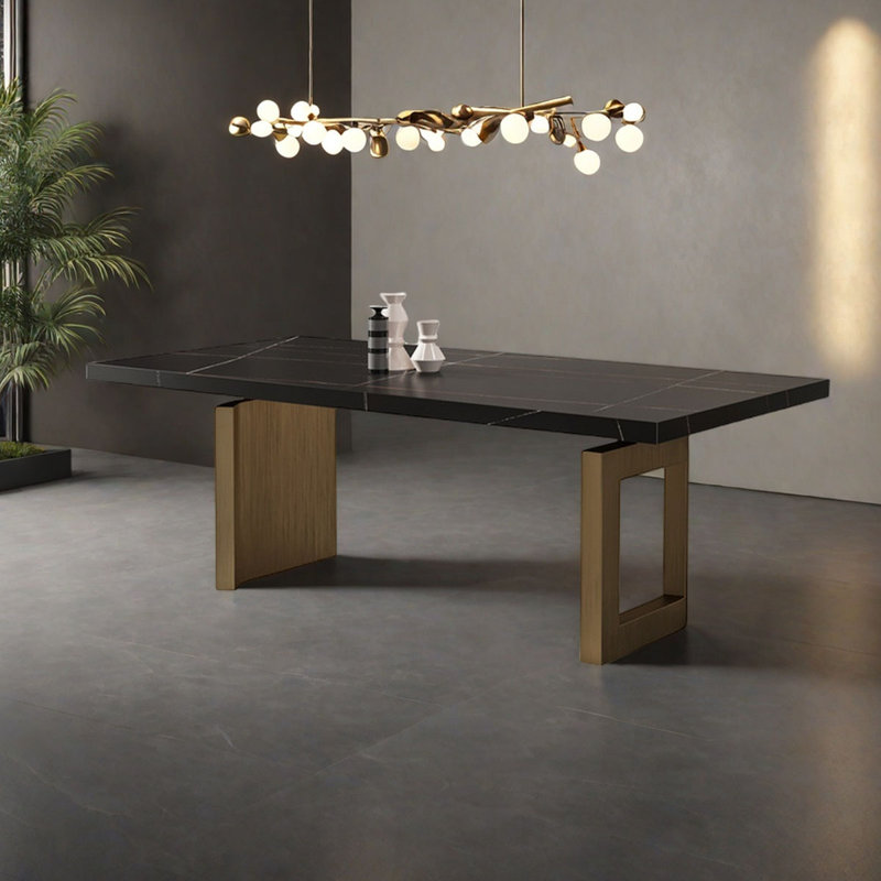 Table de salle à manger Modern, H 29,5 po x L 63 po x l 31,5 po