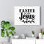 Easter Is For Jesus Branch - Wrapped Canvas Print-1566848791