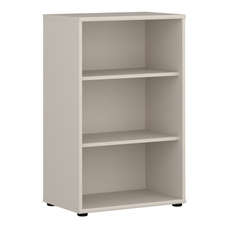 Tempra2 Bookcase, 85.5 cm H x 54 cm W x 34.8 cm D x, Beige