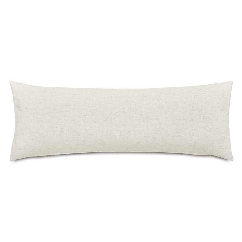 Evelina Faux Leather Decorative Pillow, Rectangle 13"H x 36"W