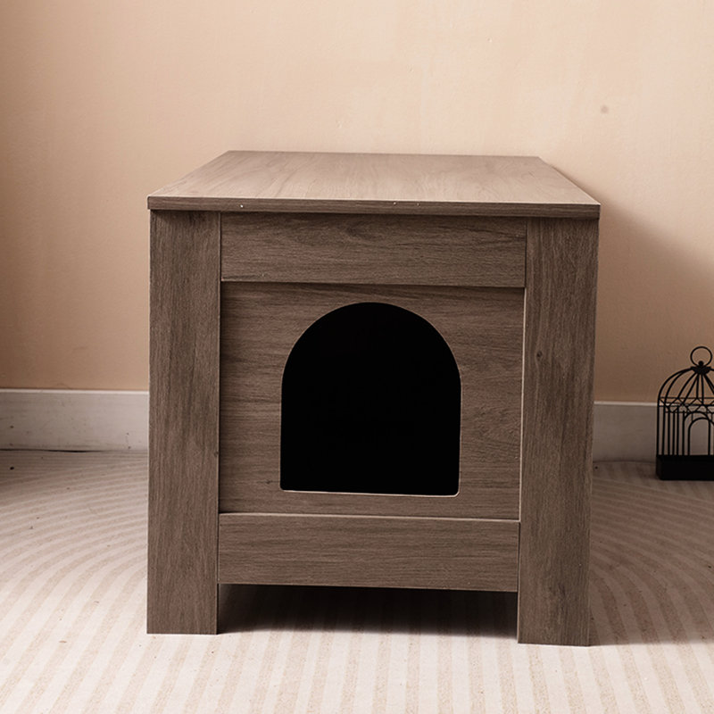 Enceinte de litière pour chat Greige