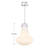 Bartlet 1-Light Pendant in Chrome-384995579