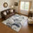 Premium Machine Washable Mehara AMF1691 Abstract Rug-1018635951