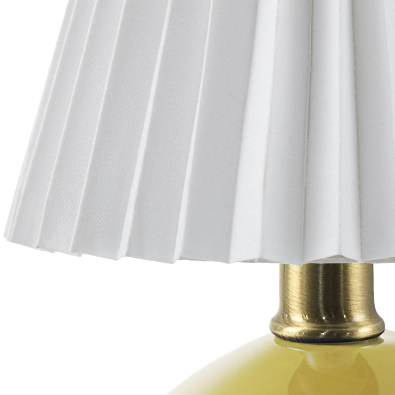 Lampe de table Nelie, Jaune