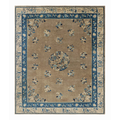 One-of-a-Kind 7'11X9'8 Hand Knotted Area Rug