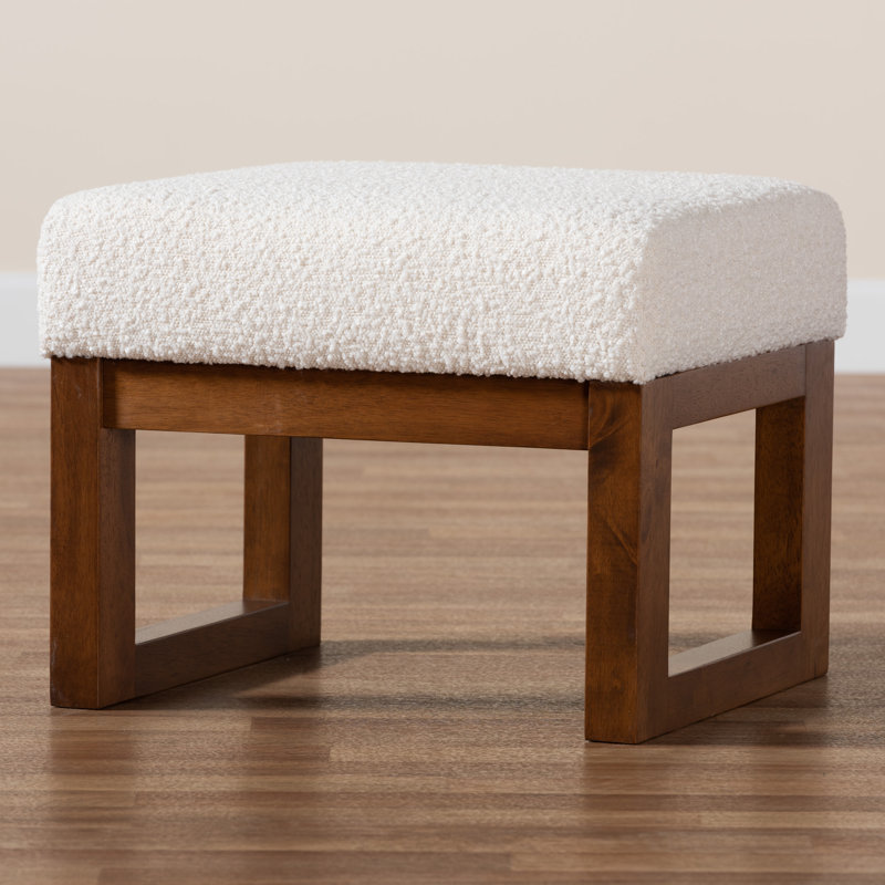 Arrihanna Jillien 21.3" Wide Square Footstool Ottoman