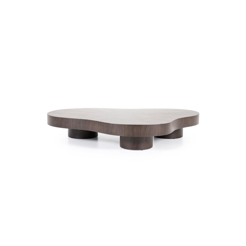 Table basse simple en bois massif