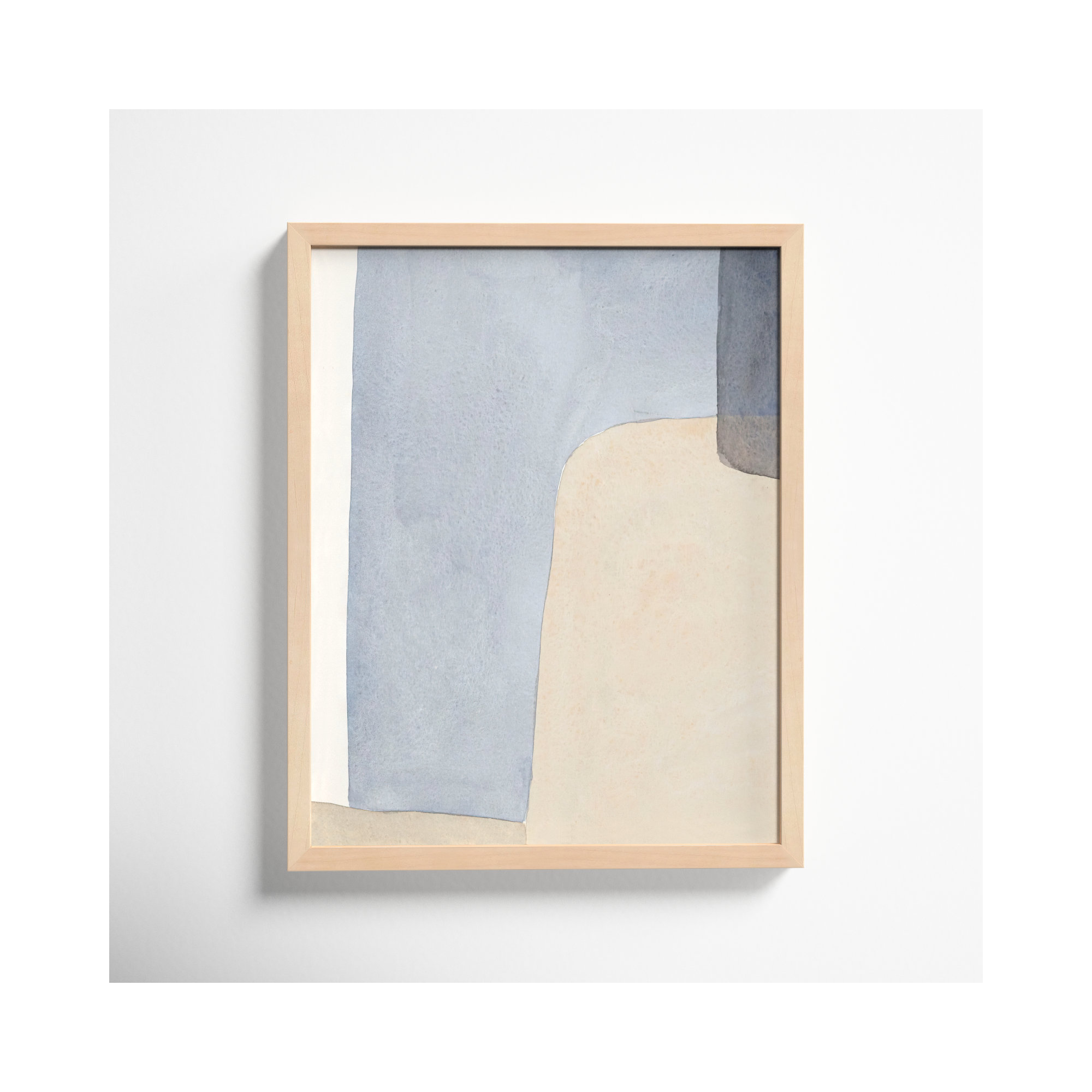 Dreamy Hues by Julia Balfour, Brown Framed Paper, 20" H x 16" W x 1.25" D