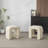 Ethal Boucle Fabric Upholstered Stools-273286700