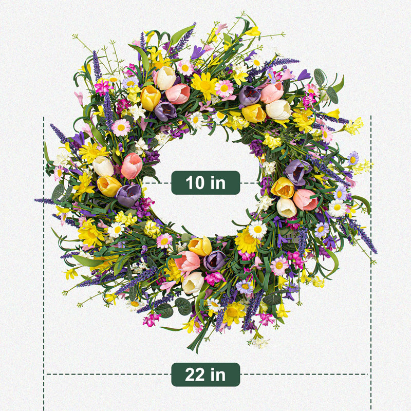 22" Spring Wreaths