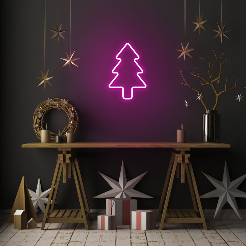 Flexible Neon LED Lighting Strip, Pink, 8.3 x 11.8 x 0.8 inches | IP67 Waterproof, 600 Lumens, 12V DC, Built-in Wall Hanging System | Perfect for Home Decor, Parties & Events, Energy Efficient (20.2 Watts)