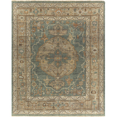Meja Wool Oriental Area Rug