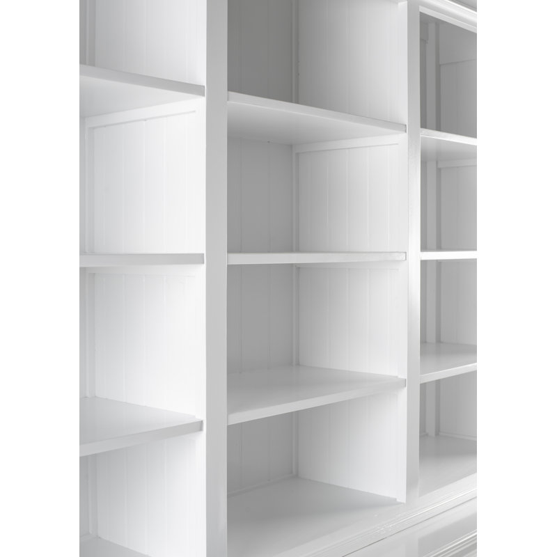 Partie supérieure Halifax - Unité de bahut avec 6 portes en verre H 51,18 po x l 78,74 po Halifax