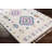 Diemer Machine Woven Blue/Cream/Pink Area Rug-1205365324