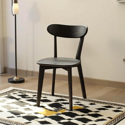 BFY Solid Wood Wing Back Side Chair