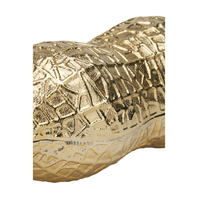 Aluminum Decorative Bowl, Gold