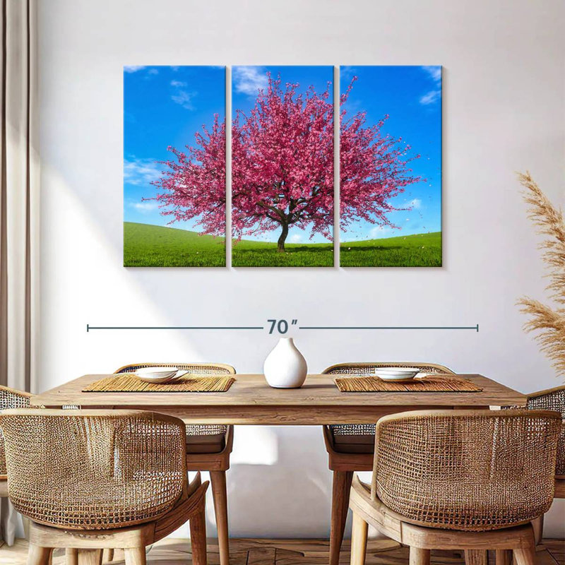 Harnek Pink Tree, 36" H x 57" W