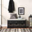 Banc de rangement en bois avec 3 tiroirs et 3 paniers Homes Collection-975659992