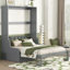 Lit escamotable mural Murphy avec coussin