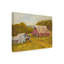 « country granges », peinture sur toile tendue-1296466642