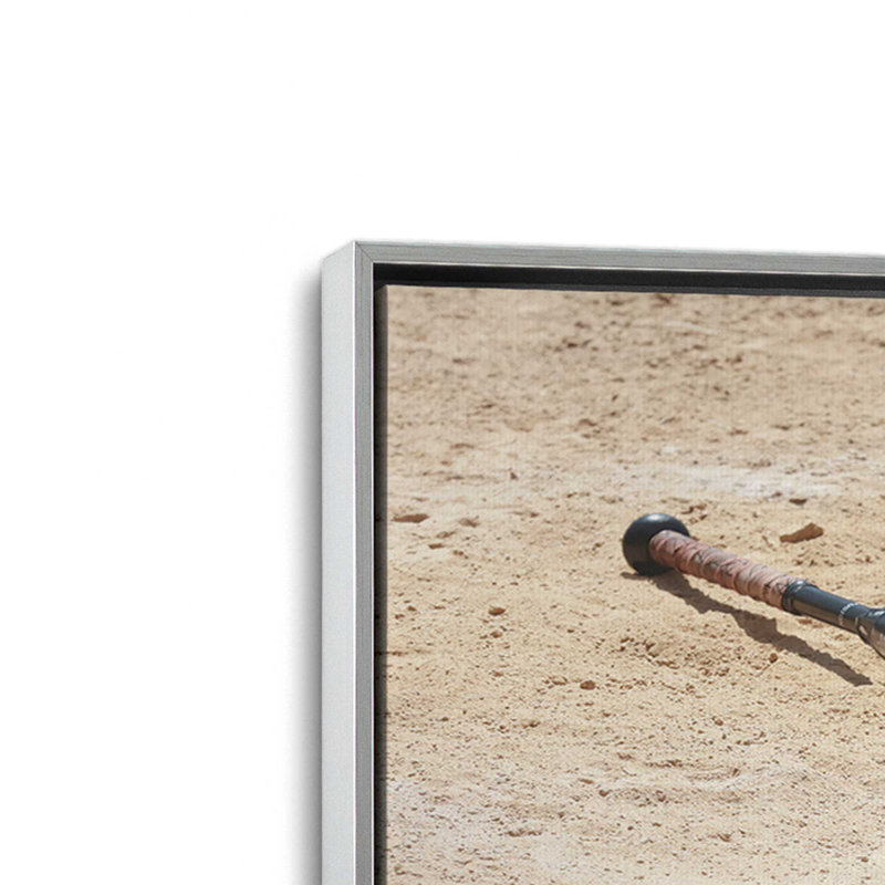 «It's No Place Like Home I» par Lori Deiter, reproduction d'art, 32 W x 24 H, Silver, Framed Canvas
