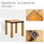 Ensemble bistro de patio, chaises de véranda 3 pièces avec table basse, ensemble de conversation extérieur avec coussins